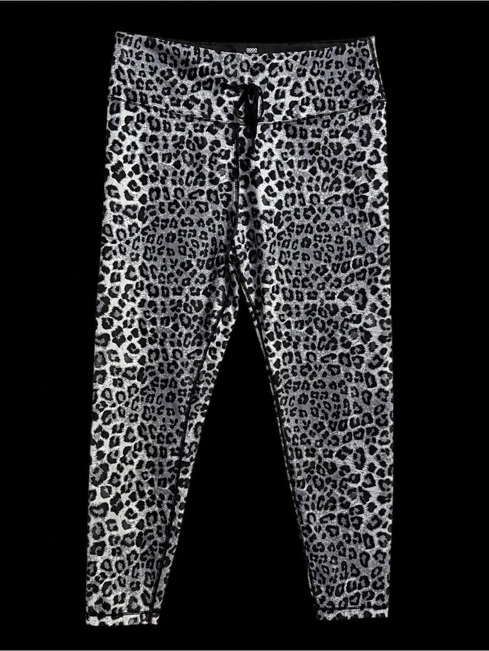 Good American Leopard Print High Rise Compression Leggings